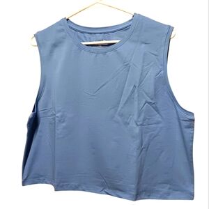 Baleaf Sleeveless Muscle Tee Crop NWT